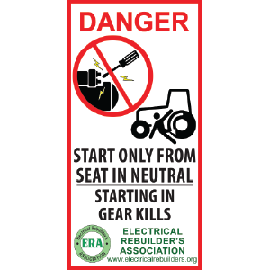 Start From Seat label