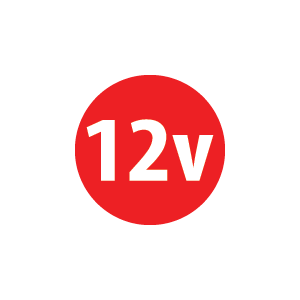 12V Indicator Label