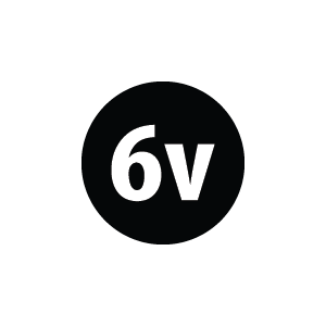 6V Indicator Label
