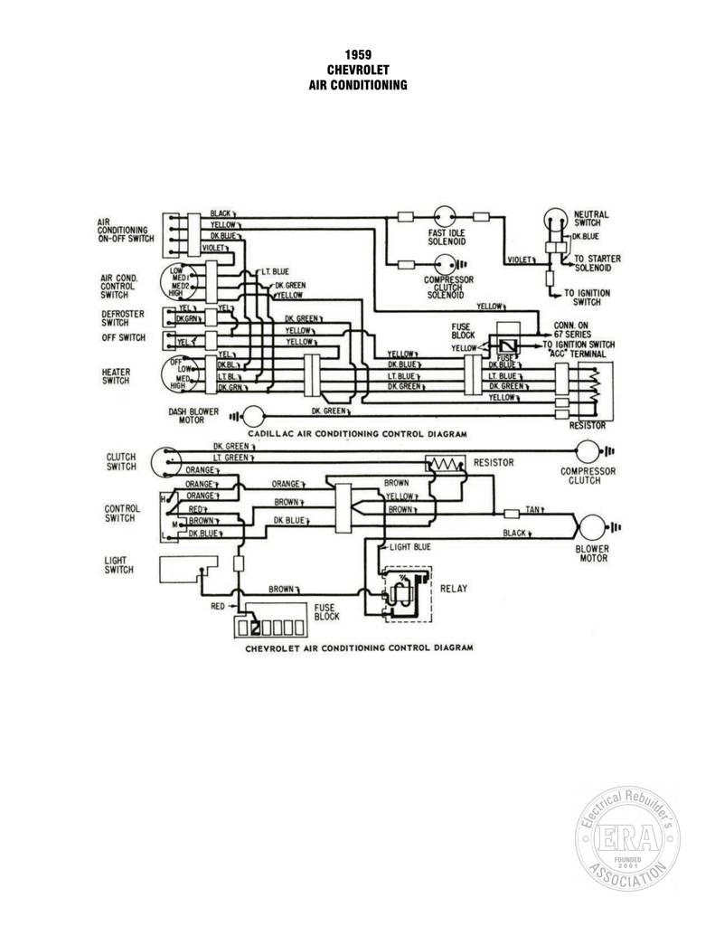 1959 Chevrolet Air Conditioning
