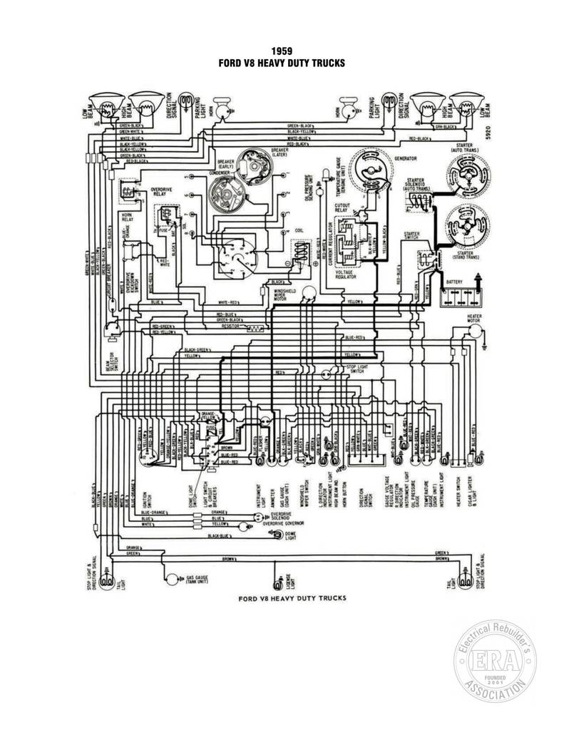 Era 1959 Ford V 8 Heavy Duty Trucks