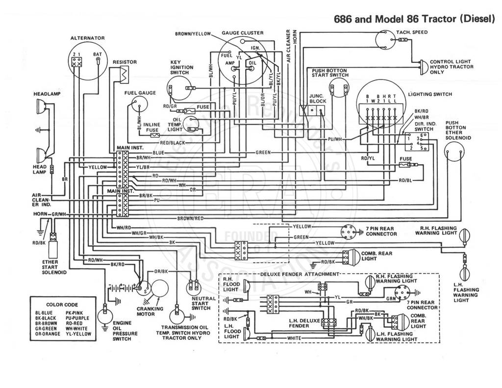 Era International 686 Gas Diesel Model 86 Gas Diesel