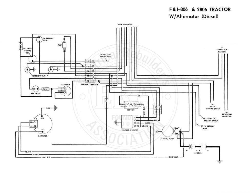 International I-806 Gas LPG Diesel